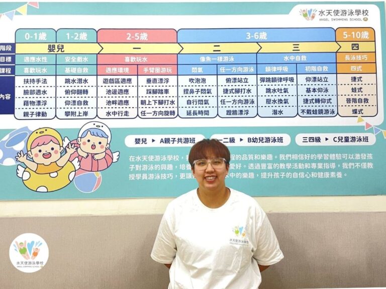 【教練專訪】不是教游泳,而是教孩子「相信自己」──水天使小班制背後的心法