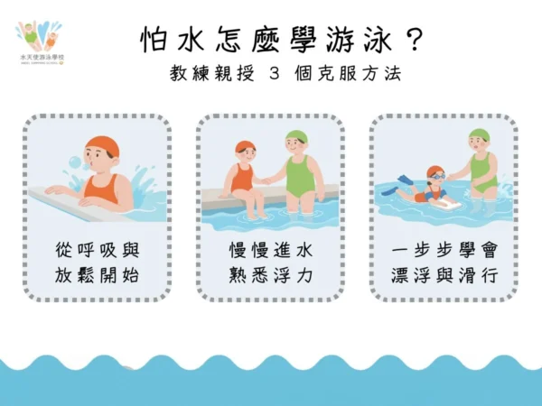 怕水怎麼學游泳